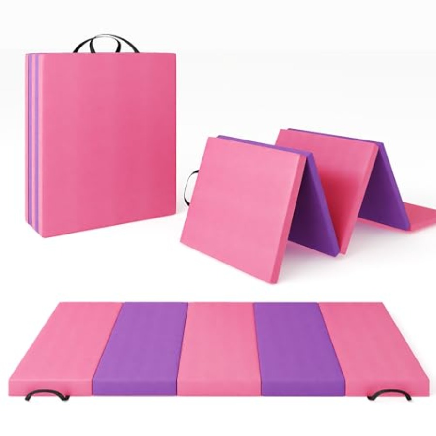 Pilates & Yoga Unleashed International Academy Yonkers - Folding Gymnastics Mat, Exercise Mats and