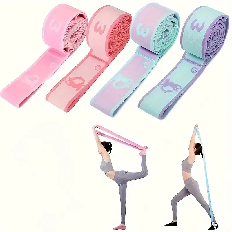 Pilates Yoga Board - Beginner Elastic Resistance Band Yoga Pilates