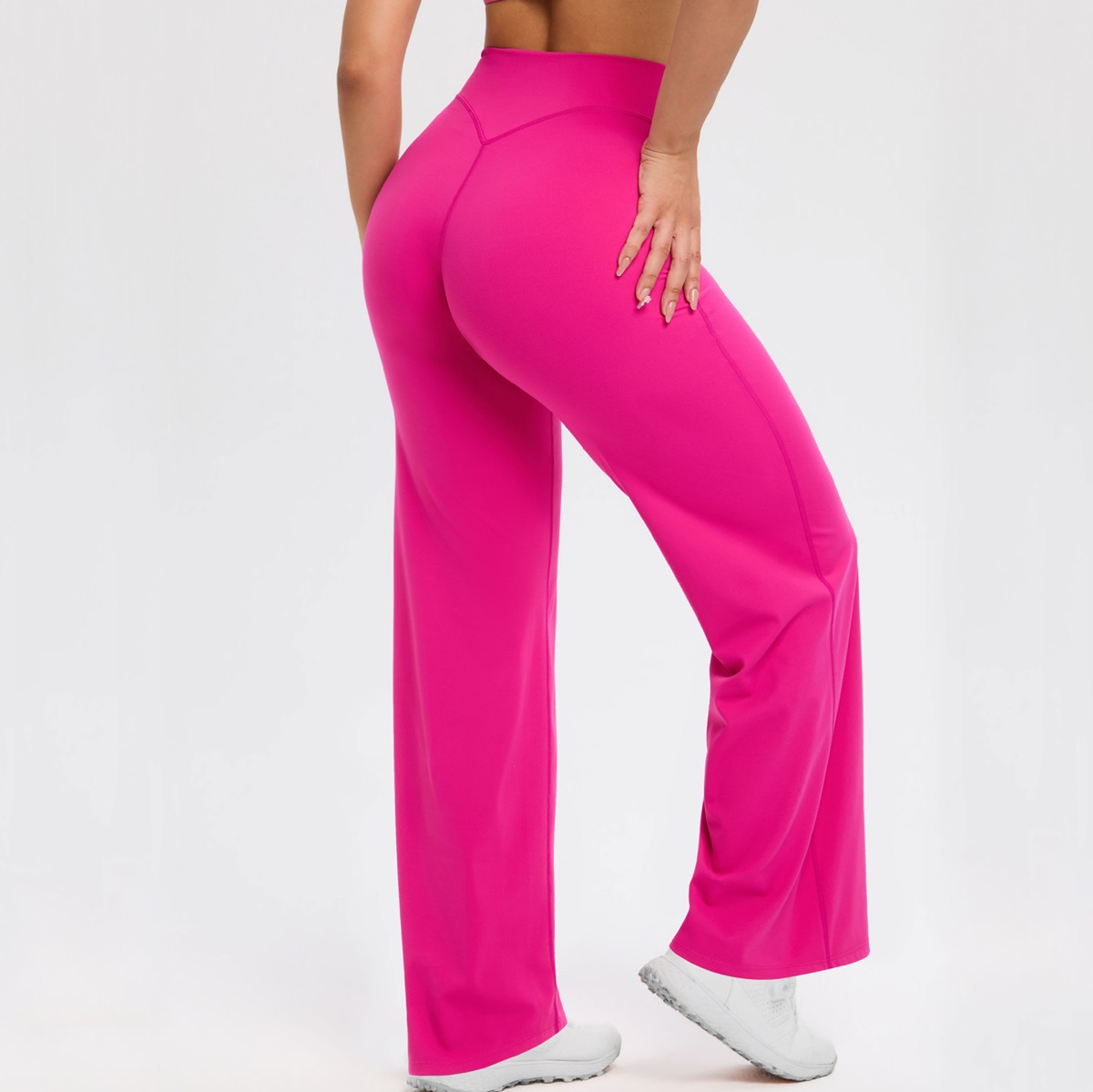 Pilates V Yoga - Straight Leg Bottoms Women's V Shape