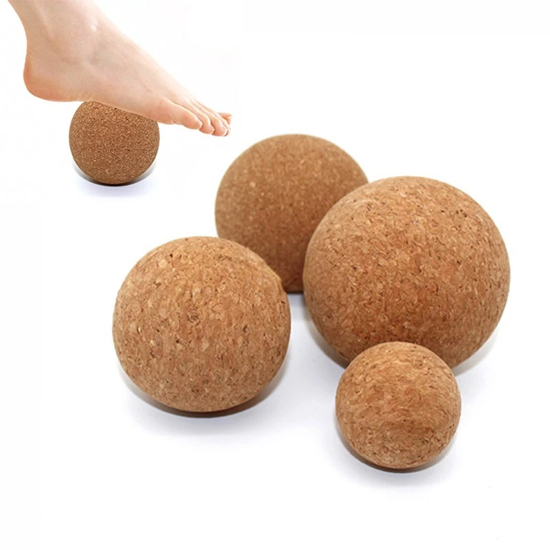 Pilates Yoga Ball - Cork Massage Ball Back Massage Foot