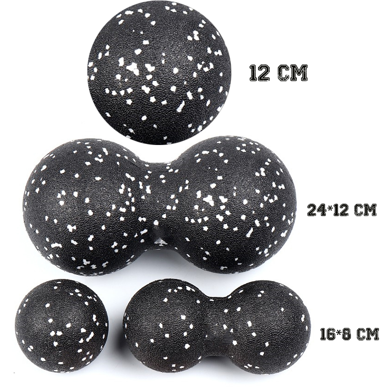 Pilates Yoga Ball - Peanut Fitness Massage Ball Set Yoga