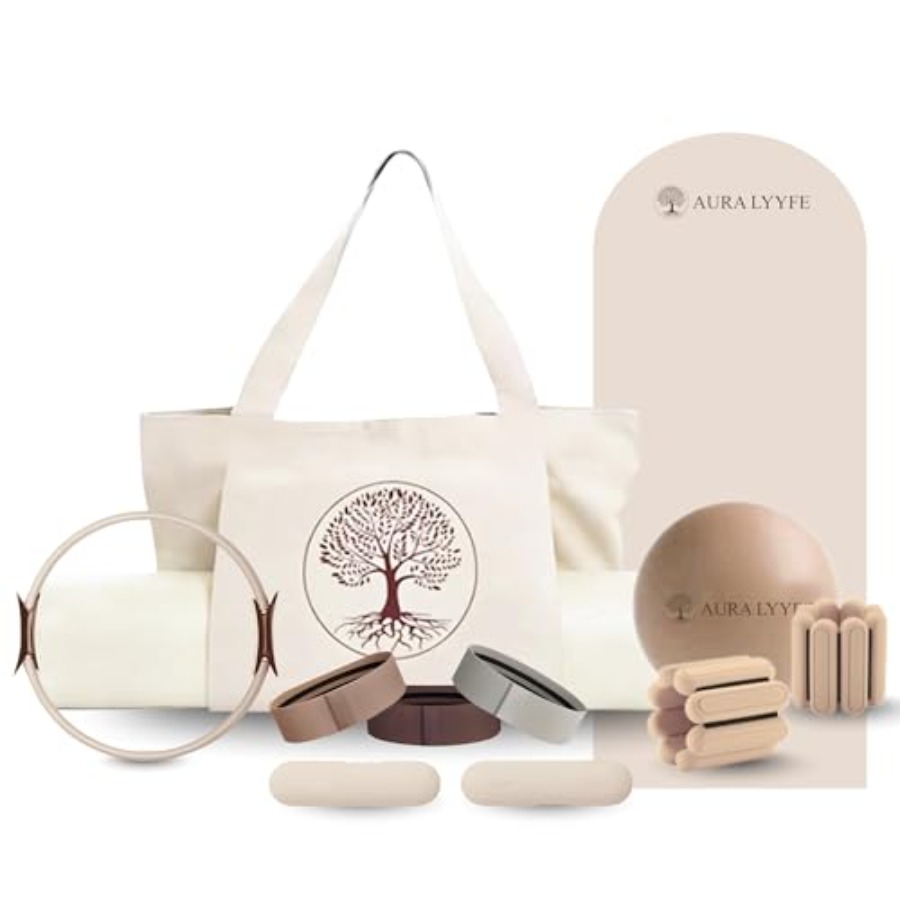 Pilates Yoga Workout At Home - Pilates and Yoga Kit for Women