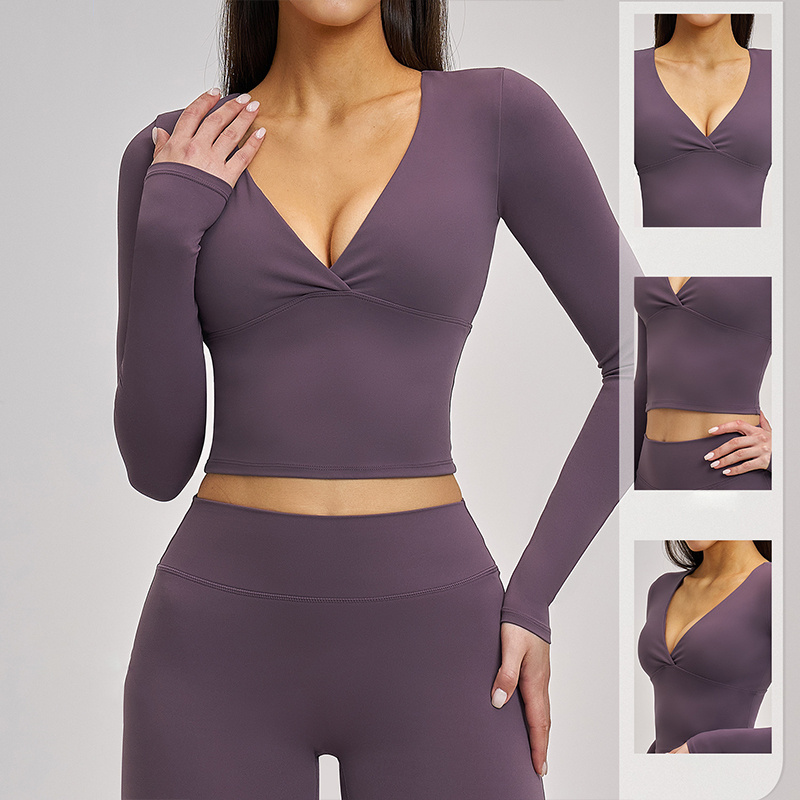 SVEIC Yoga Long Sleeve V Neck  - Pilates V Yoga recensione e prezzo