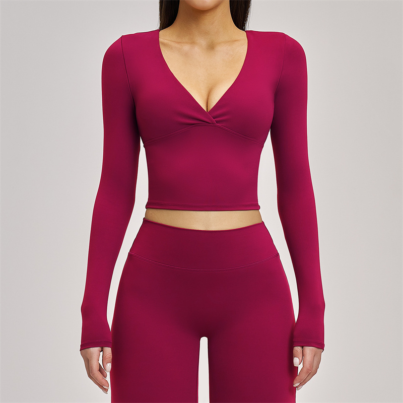 SVEIC Yoga Long Sleeve V Neck  - Pilates V Yoga recensione e prezzo