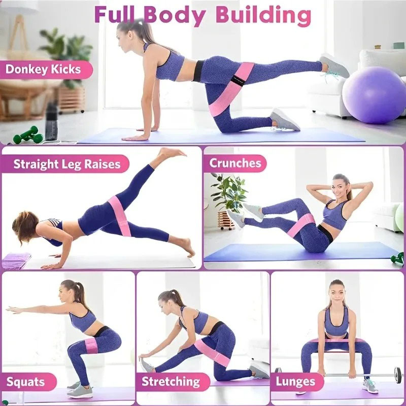 3Pcs Fabric Resistance Hip Boo - Pilates Yoga Board recensione e prezzo
