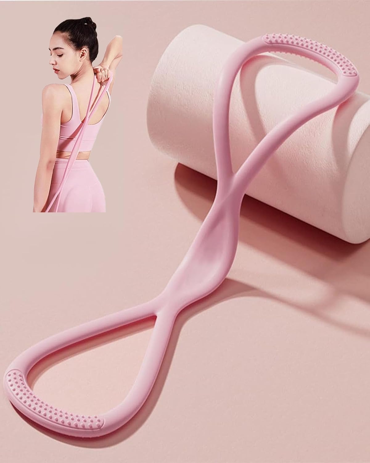 Figure-8 yoga resistance band, - Pilates Yoga Board recensione e prezzo