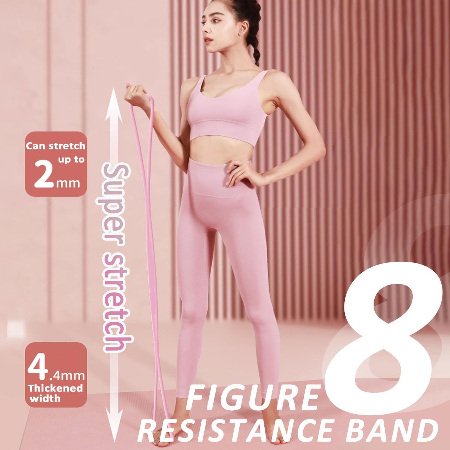 Figure-8 yoga resistance band, - Pilates Yoga Board recensione e prezzo