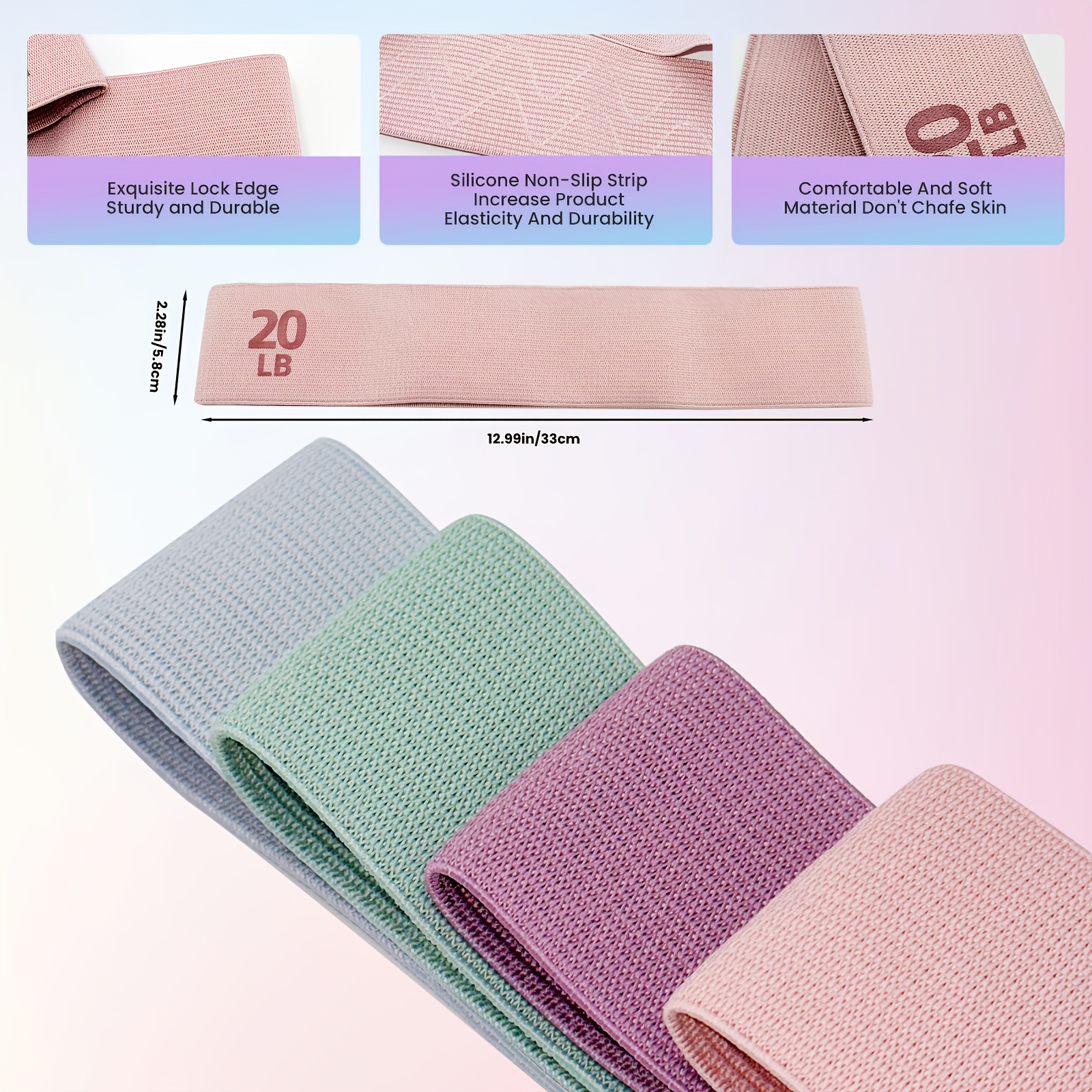 1Pc/4Pcs Fitness Resistance Ba - Pilates Yoga Board recensione e prezzo