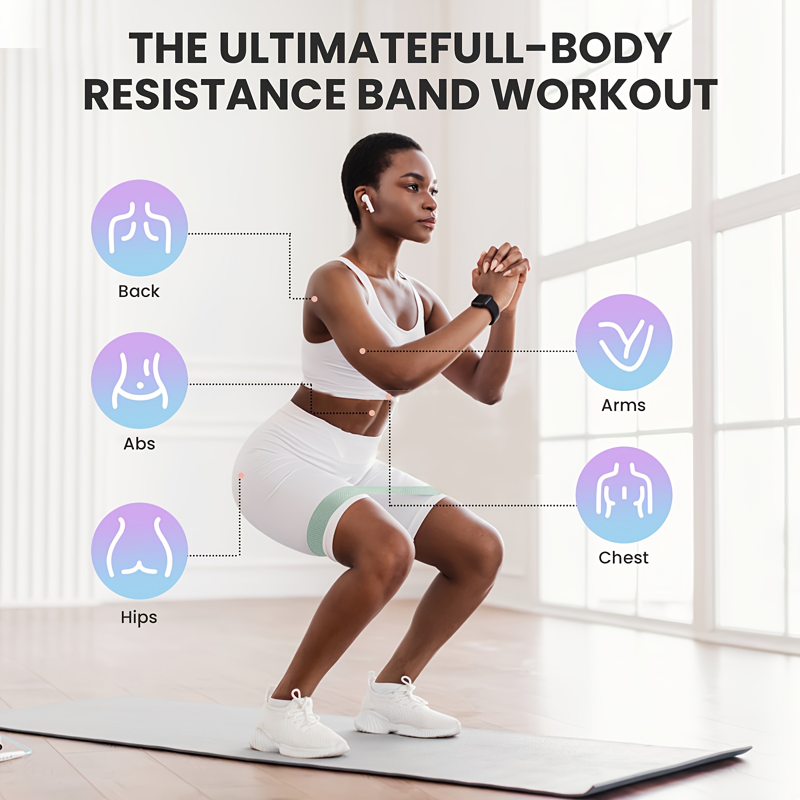 1Pc/4Pcs Fitness Resistance Ba - Pilates Yoga Board recensione e prezzo