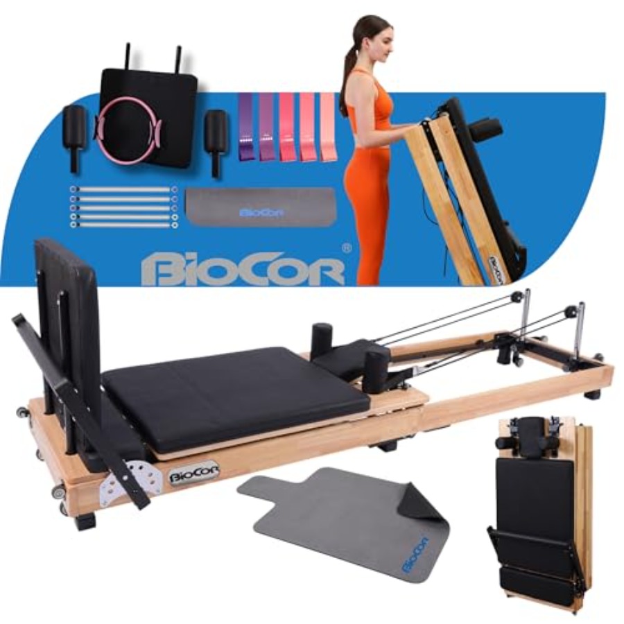 MAX4.0 Pilates Reformer Wood H - Home Pilates Yoga recensione e prezzo