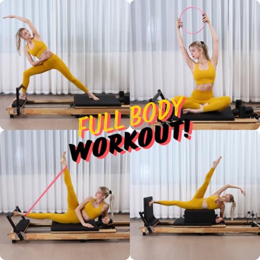 MAX4.0 Pilates Reformer Wood H - Home Pilates Yoga recensione e prezzo