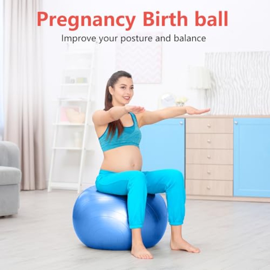 Exercise Ball for Balance Stab - Pilates Yoga Workout At Home recensione e prezzo