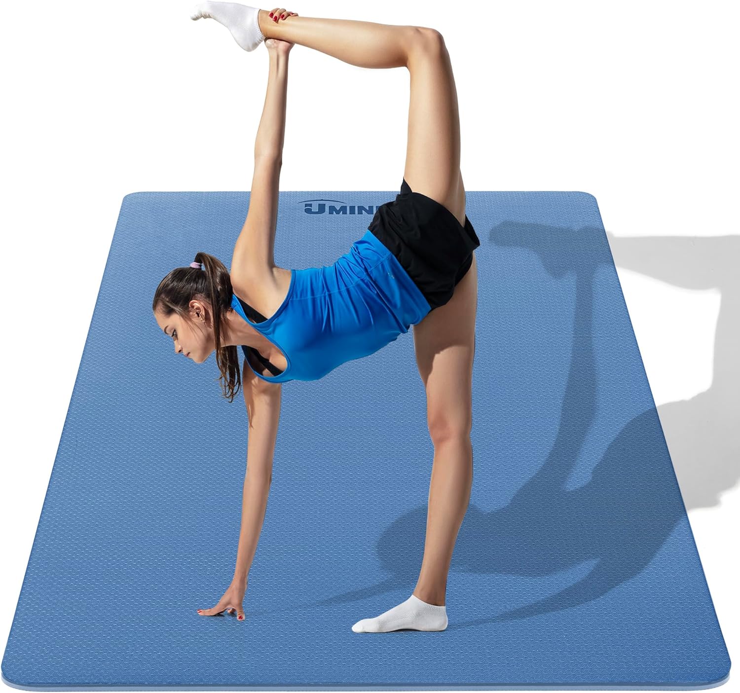 Large Yoga Mat 1/4 & 2/5 Inch  - Home Pilates Yoga recensione e prezzo