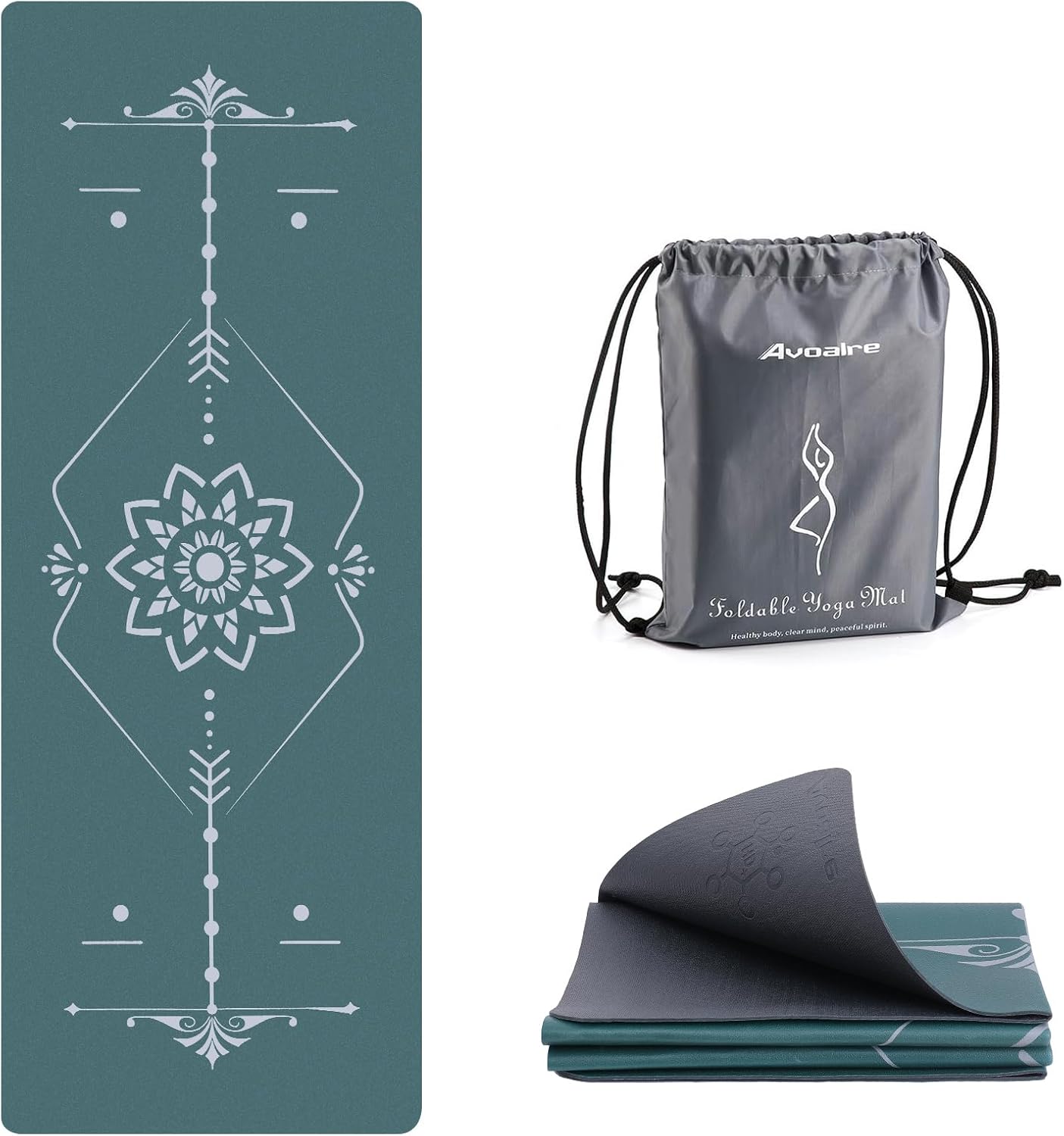Foldable Yoga Mat Non Slip Exe - Home Pilates Yoga recensione e prezzo