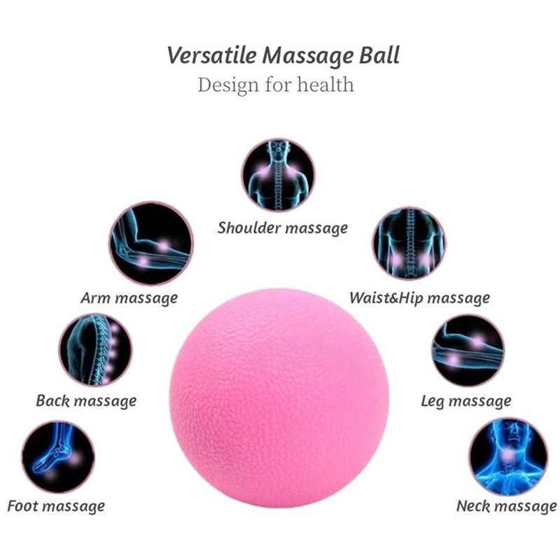 Hard Massage Lacrosse Ball TPR - Pilates Yoga Ball recensione e prezzo