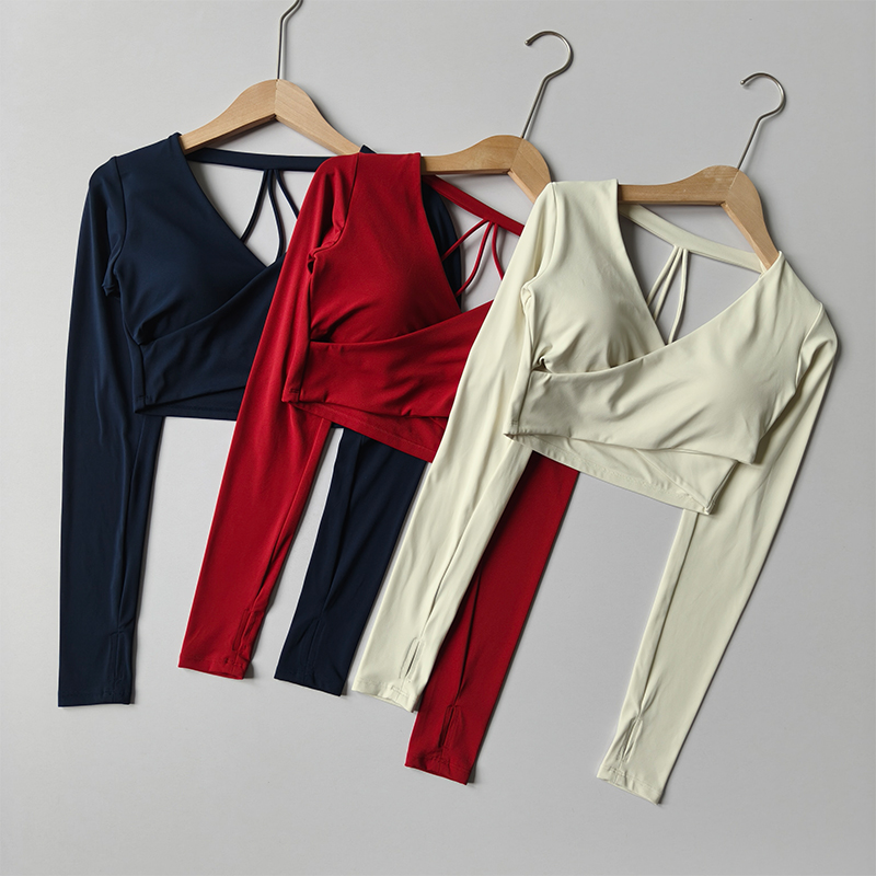 Gym Designed V-neck Long-sleev - Pilates V Yoga recensione e prezzo