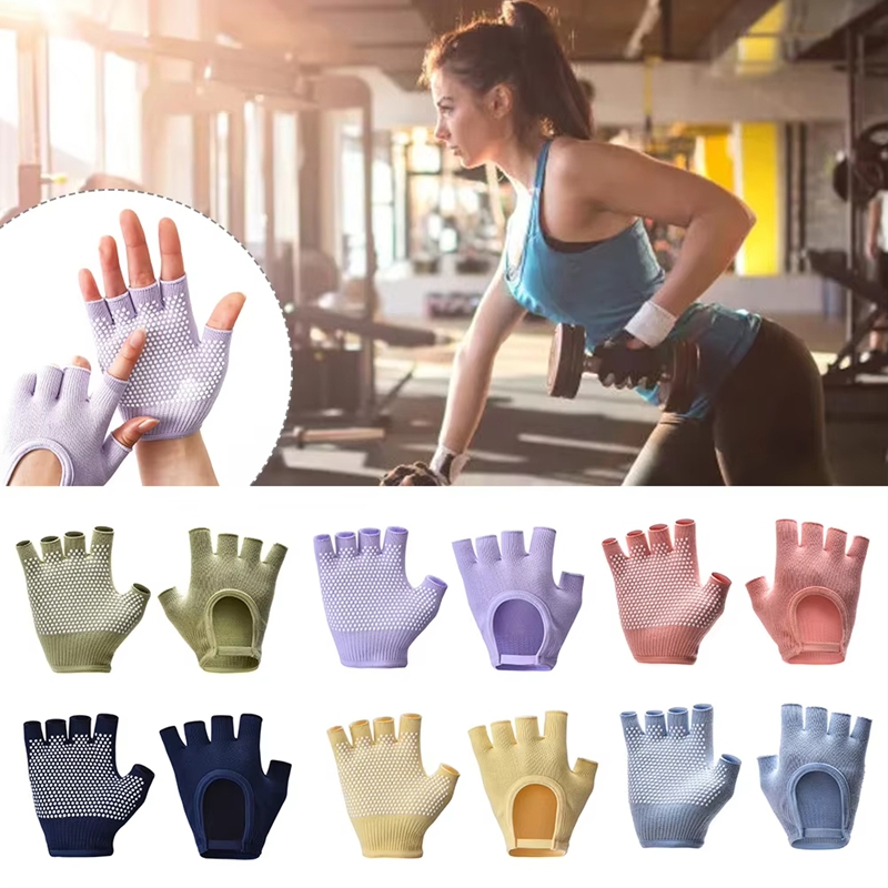 1Pair Half Finger Anti-Slip Yo - Pilates Yoga Aerial recensione e prezzo