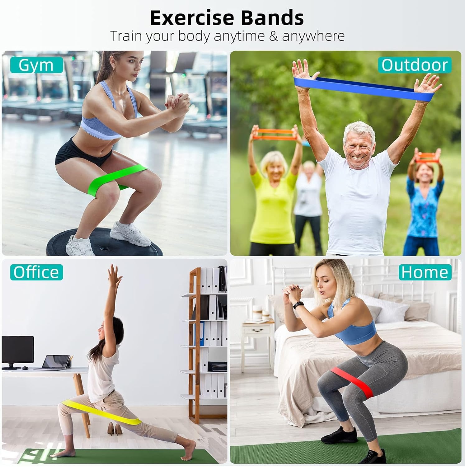 Different Resistance Bands Yog - Pilates Yoga Board recensione e prezzo