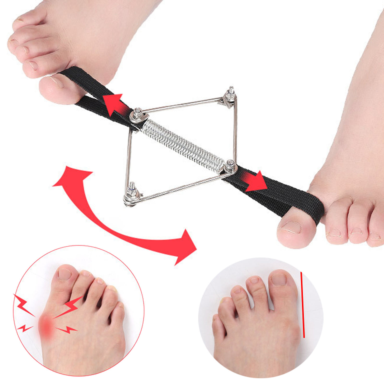 Bunion Corrector Nylon Steel S - Pilates Yoga Wellness recensione e prezzo