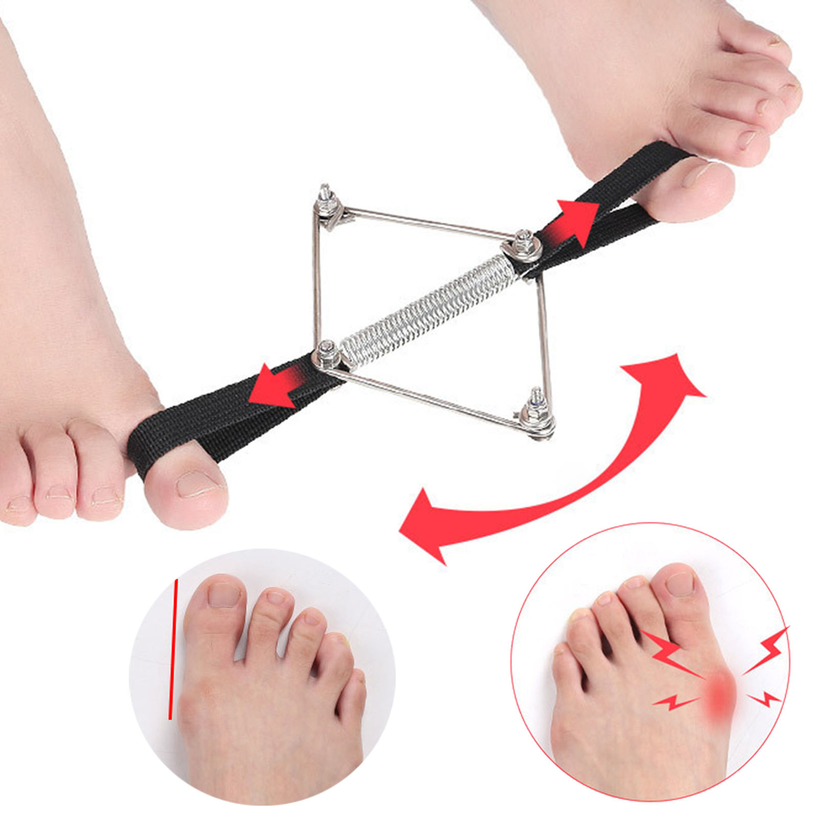 Bunion Corrector Nylon Steel S - Pilates Yoga Wellness recensione e prezzo