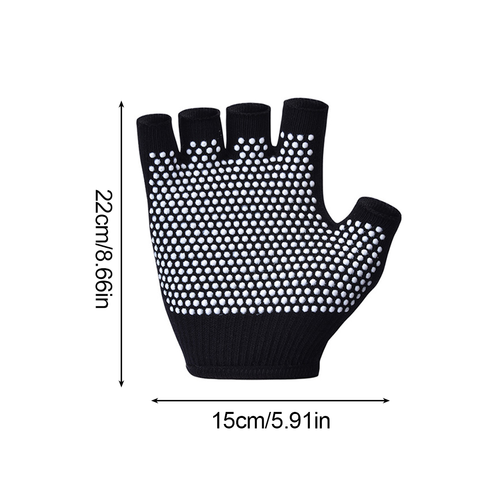 1Pair Half Finger Yoga Antisli - Pilates Yoga Aerial recensione e prezzo