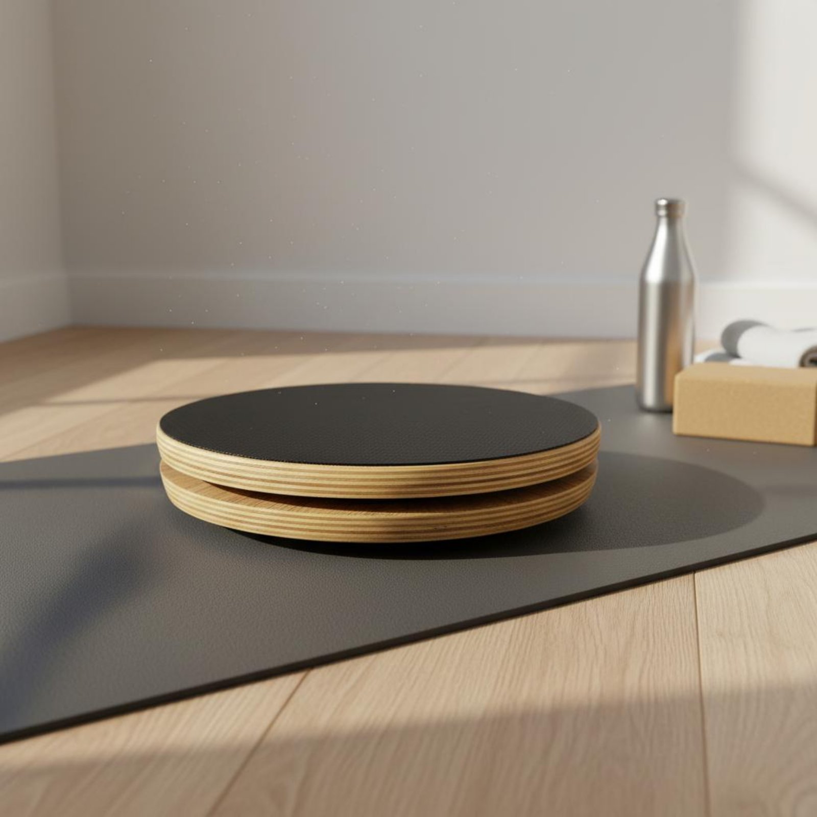 2 Pieces Wooden Pilates Disc S - Pilates & Yoga Unleashed International Academy Yonkers recensione e prezzo