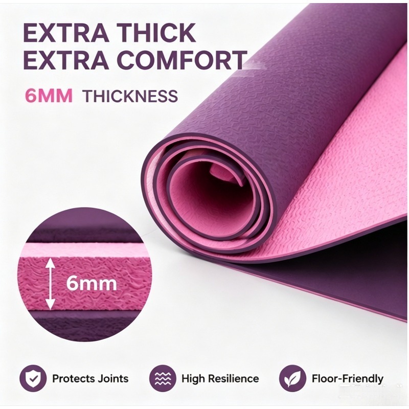 Yoga Mats Anti-slip Sport Fitn - Pilates Yoga Equipment recensione e prezzo