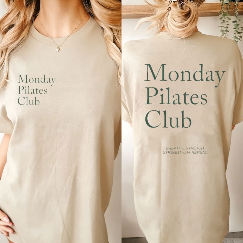 Shirt for Pilates Monday Pilat - Pilates Yoga Wellness recensione e prezzo